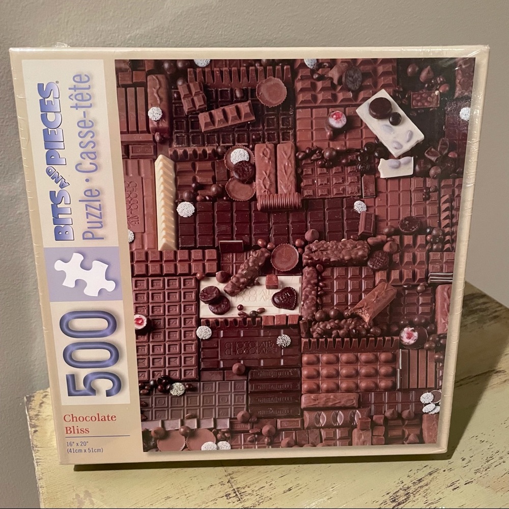 Bits & Pieces Chocolate Bliss 500 Piece Puzzle